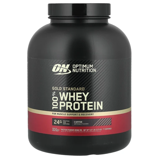 Optimum Nutrition 100% Whey Gold Standard 2270г - кофе 